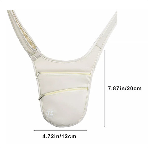A Riñonera Deportiva Casual De Lona Invisible Para Robo, 2