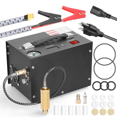 Inflador Eléctrico De Aire Inteligente Con Compresor 4500 Ps