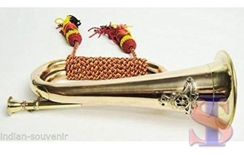 Recuerdo India Real Laton Clarin Clasico Instrumento Musical