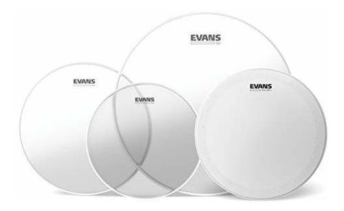 Paquete Estandar Transparente Evans G2 (12  , 13 , 16  ) Co