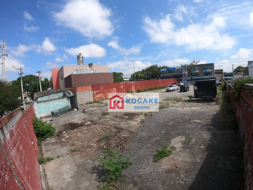 Terreno Para Alugar, 1000 M² Por R$ 21.800,00/mês - Jardim Satélite - São José Dos Campos/sp - Te1009
