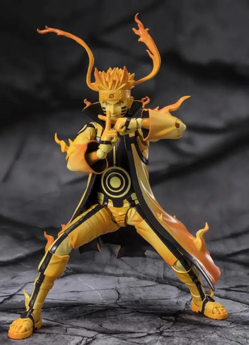 . Modelo De Boneco De Ação Articulado Shf Uzumaki Naruto