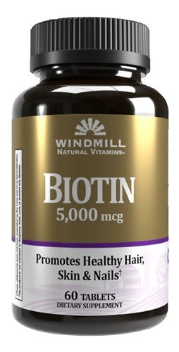 Vitamina Biotina 5,000mcg
