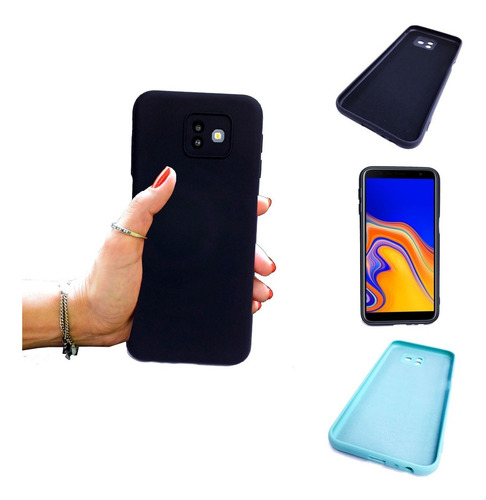 Capinha Capa Fosca Lisa Premium Celular Para Galaxy J6 Plus 