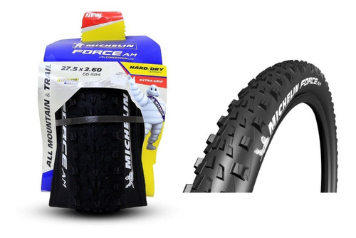 Neumático 27.5x2.6 Michelin Force Am Competition Tubeless Rd