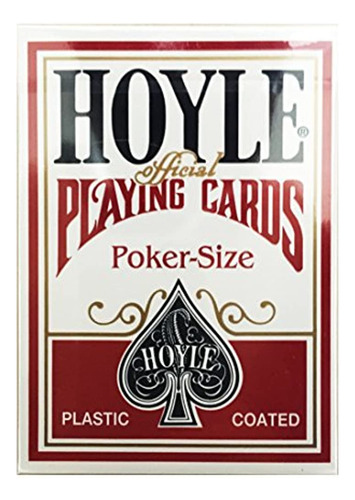 Hoyle Standard Poker Playing Cards Red O Blue 1 Mazo