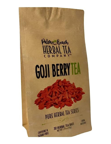 Goji Berry Tea - Pure Herbal Tea Series By Palm Beach Herbal