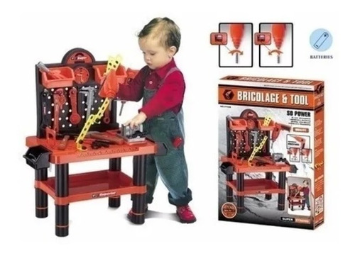 Juego De Niños Set De Herramientas Tools Toys