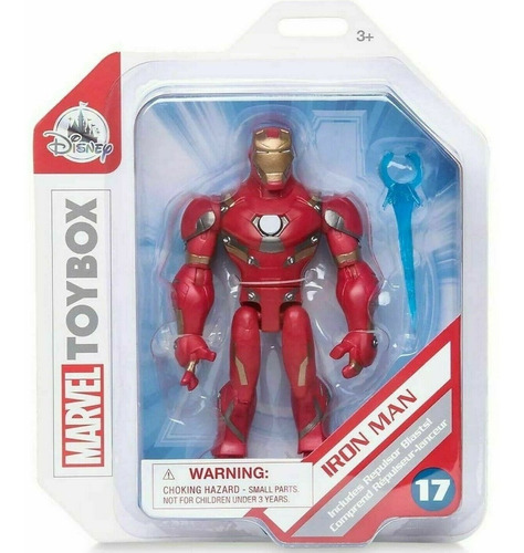 Marvel Iron Man Toybox Figura De Accion 12cm Disney Store Uk