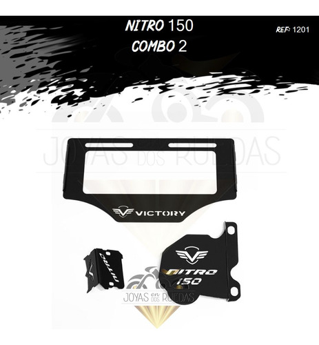 Kit Combo 2 Partes Lujo Moto Nitro 150