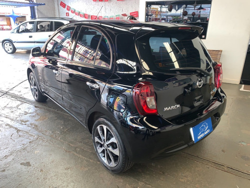 Nissan March Sl 1.6 Preto 2017