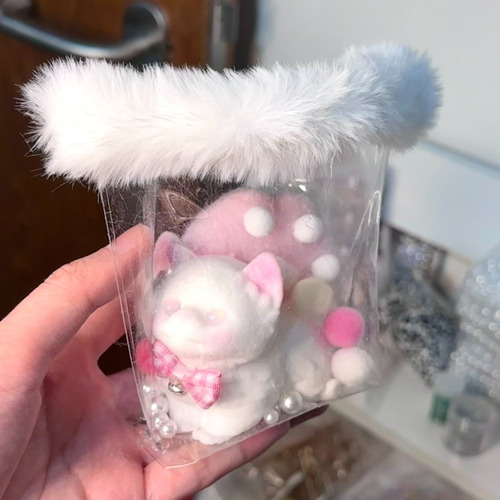 / Brinquedo Fofo Fofo Com Pelo Para Gatinhos, Presente Para