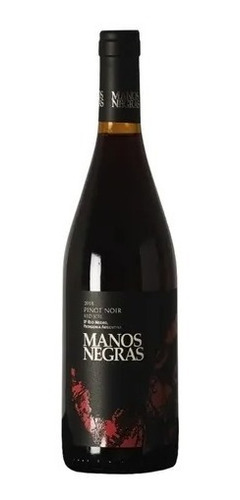 Vino Manos Negras Pinot Red Soil 750ml Regalo X 6 Unidades