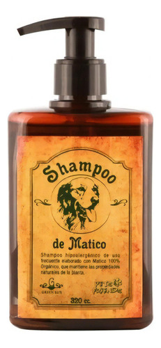 Shampoo Para Perro De Matico, Orgánico 100