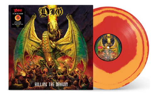 Dio Killing The Dragon 2 Lp Red Orange Vinyl