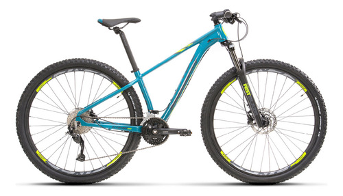 Bike Aro 29 Alumínio Mtb M17' Shimano Intensa Comp 23 Azul
