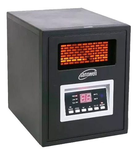 Imagen 1 de 5 de Calefactor Alto Poder Infrarrojo Pvc Estufa Eléctrica