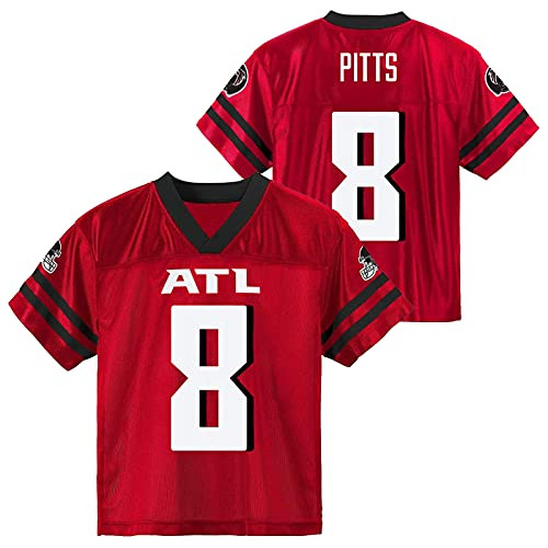 Jersey Jóvenes #8 De Kyle Pitts De Atlanta Falcons Roj...