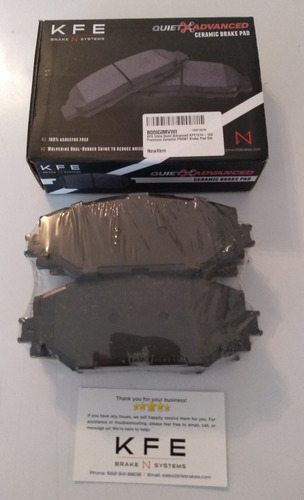 Pastillas Freno Ceramica Delanteras Toyota Corolla 2009-2013