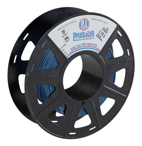 Filamento 3d Flex Printalot De 1.75mm Y 500g Cobalto