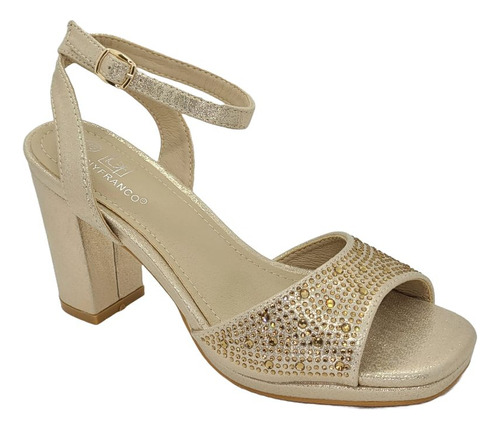 Sandalia De Fiesta Bonny Franco Gold 384-0891