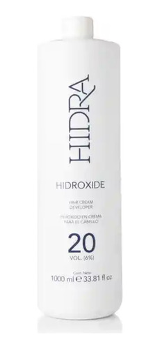 Revelador Peroxido 20 Volumenes Hidracolor 1litro