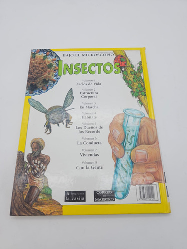 Los Insectos Bajo El Microscopio Con La Gente (Usado)