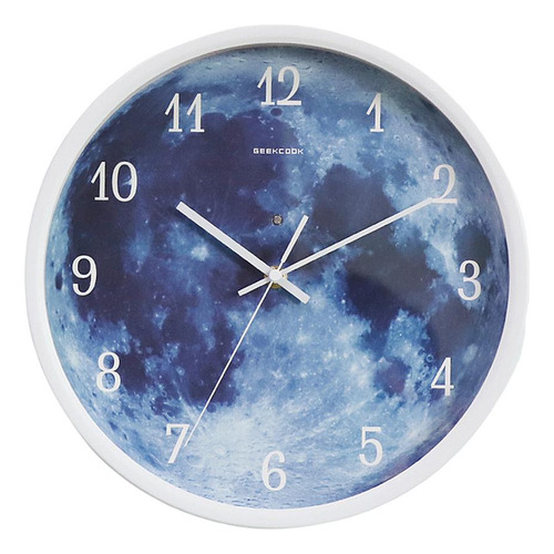 Luz Nocturna Reloj De Pared Reloj Luminoso Redondo 12