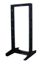 Comprar Racks Abierto De Piso 24u Color Negro Metalnet