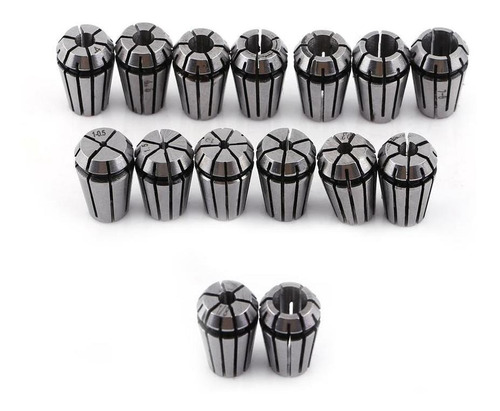 Juego De Fresado Er11 Precision Collet, 15 Unidades/set