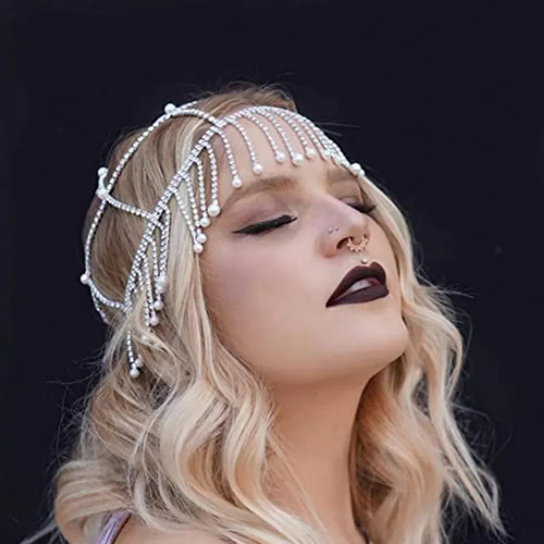 Acessórios De Cabelo Boêmios Para Mulheres Com Franjas De Di