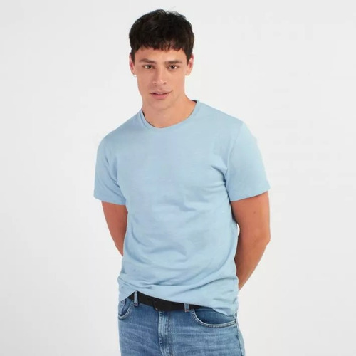 Remera Flame Lisa Clasica M/c