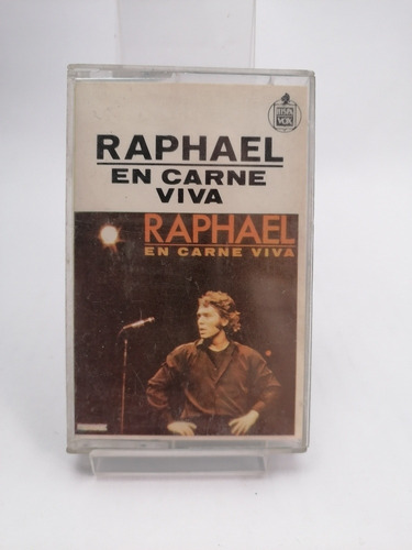 Raphael, Album En Carne Viva. Cassette Usado.