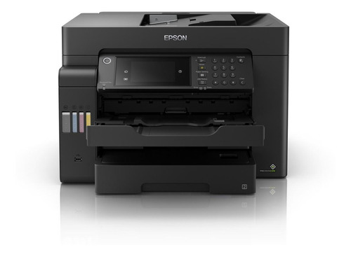 Impresora a color  multifunción Epson EcoTank L15150 con wifi negra 110V