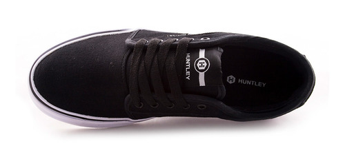 Imagen 4 de 4 de Zapatilla Huntley Banda Negro Hombre