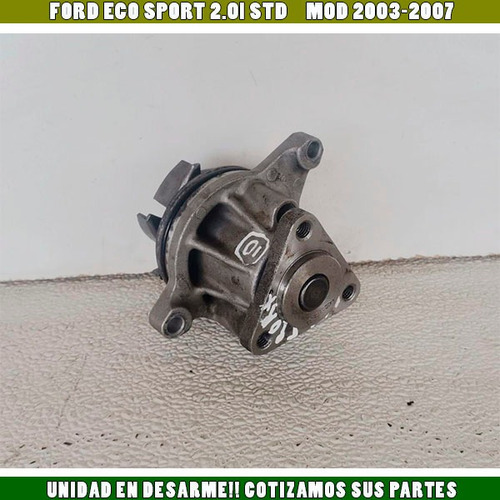 Bomba De Agua Ford Eco Sport 2.0l Mod 03-07