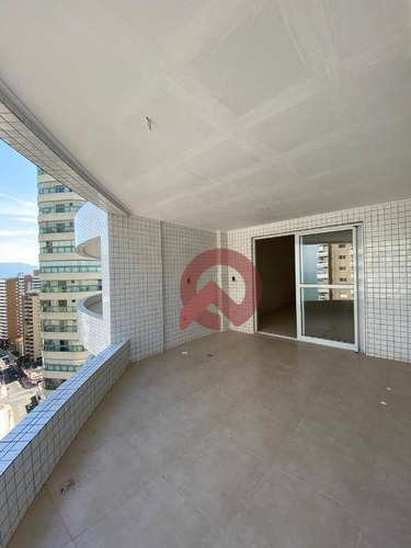 Imagem 9 de 22 de Apartamento Com 3 Dormitórios À Venda, 144 M² Por R$ 1.204.690,00 - Canto Do Forte - Praia Grande/sp - Ap3011