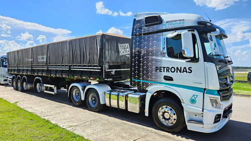 Mb New Actros 2548 Ano 21 + 4 Eixo Graneleira Noma 0km 13.5m
