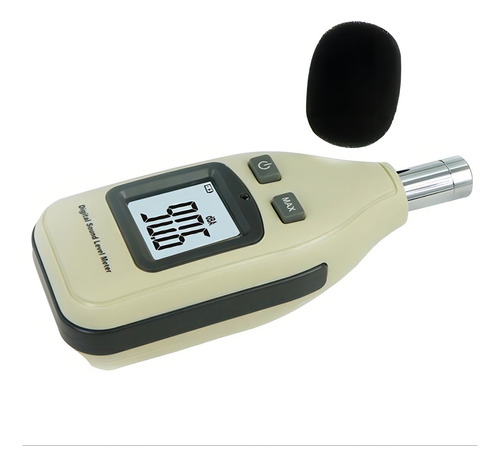 Decibelimetro Digital Audio Medidor De Decibeis Som Nivel 110v/220v