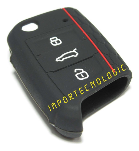 Forro Para Llave Alarma Navaja Volkswagen Polo Jetta 2020