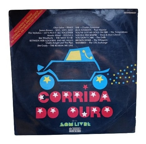 Lp / Vinil - Novela Corrida Do Ouro - Internacional 