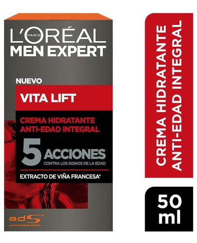 Men Expert Crema Vitalift Hidratante 50ml