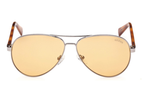 Lentes De Sol Plateado Guess Gu827908e