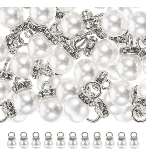 Pendientes De Perlas, Material: 100 Unidades
