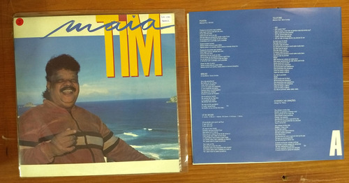 Tim Maia Pudera 1986 Disco Lp Vinilo Brasil