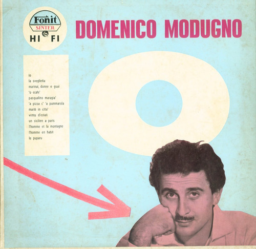 Lp Domenico Modugno - Io - Sinter