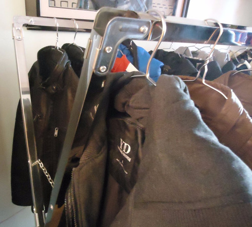 Perchero Doble Extensible Tendedero Plegable 100% Metálico