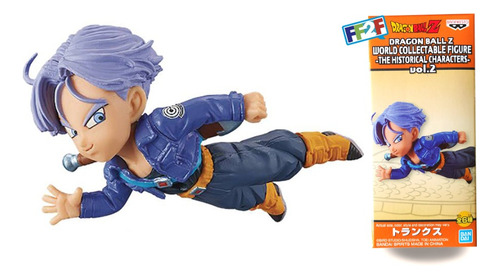 Trunks Del Futuro Dragon Ball Z Wcf - 7cm Bandai (Usado)