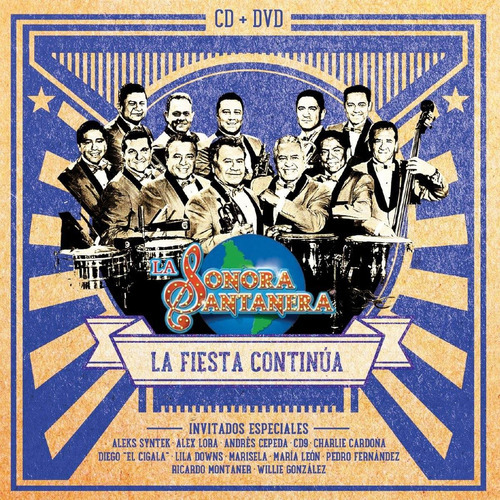 La Sonora Santanera - La Fiesta Continua - Disco Cd + Dvd