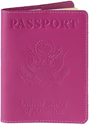 Cartera Para Pasaporte - Shvigel Funda Para Pasaporte Unisex